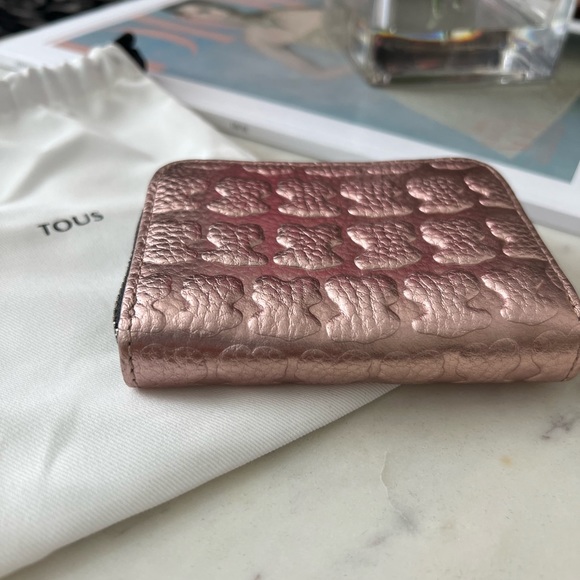 Tous Sherton Medium Leather Change Purse Wallet - Picture 3 of 4